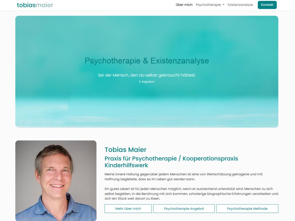 Tobias Maier Psychotherapeut